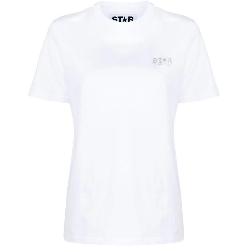 Golden Goose T-Shirt star ws regular t-shirt white weiß