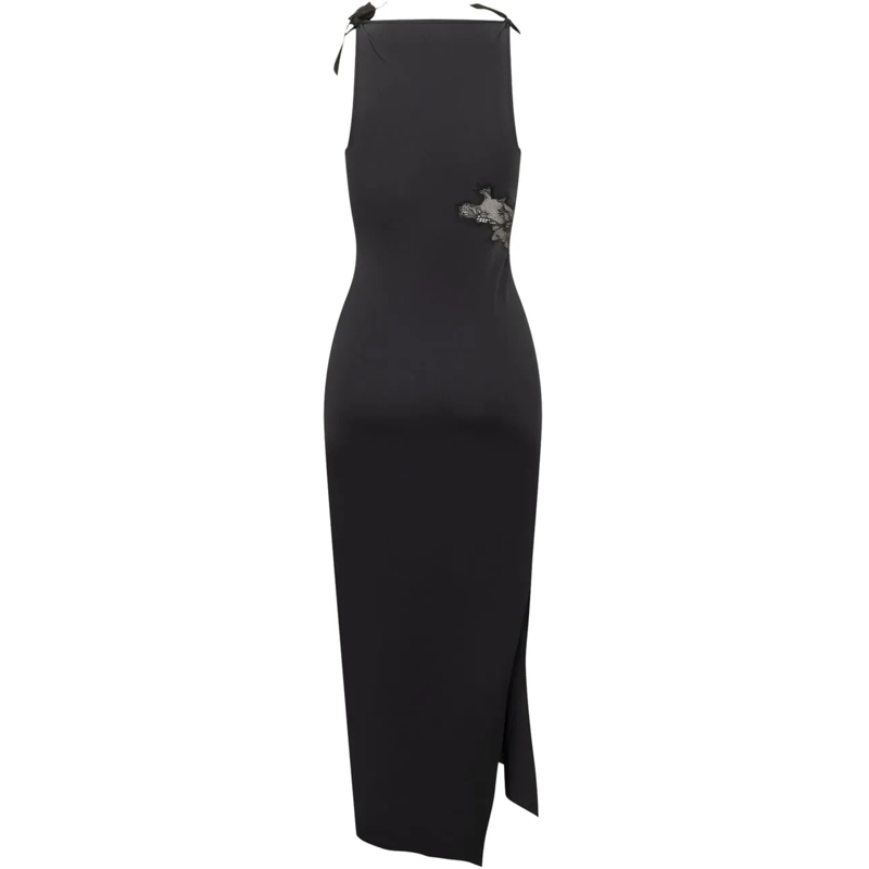 Coperni Maxikleid Abito Coperni schwarz