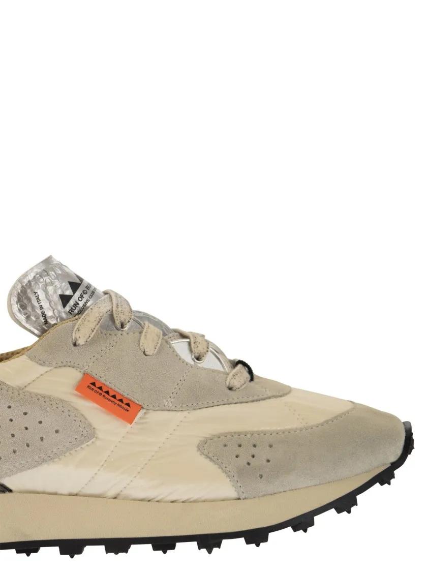 Thumbnail - Run Of Low-Top Sneaker - Vaporix - Suede And Nylon Trainers - Gr. 40 (EU) - in Beige - für Damen