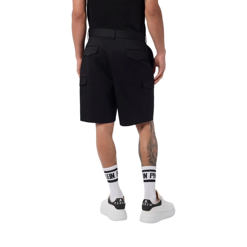 Philipp Plein Shorts Cargo Shorts schwarz(Image 3)