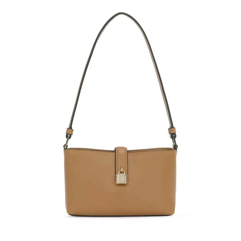 Karl Lagerfeld Geldbörse K/AUTOGRAPH SCHULTERBEUTEL MIT VORH�NGESCHLOSS beige