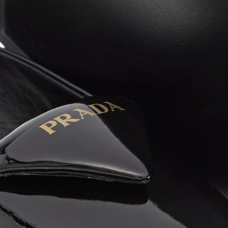 Prada Pumps Pumps Decollete Vernice schwarz(Image 4)