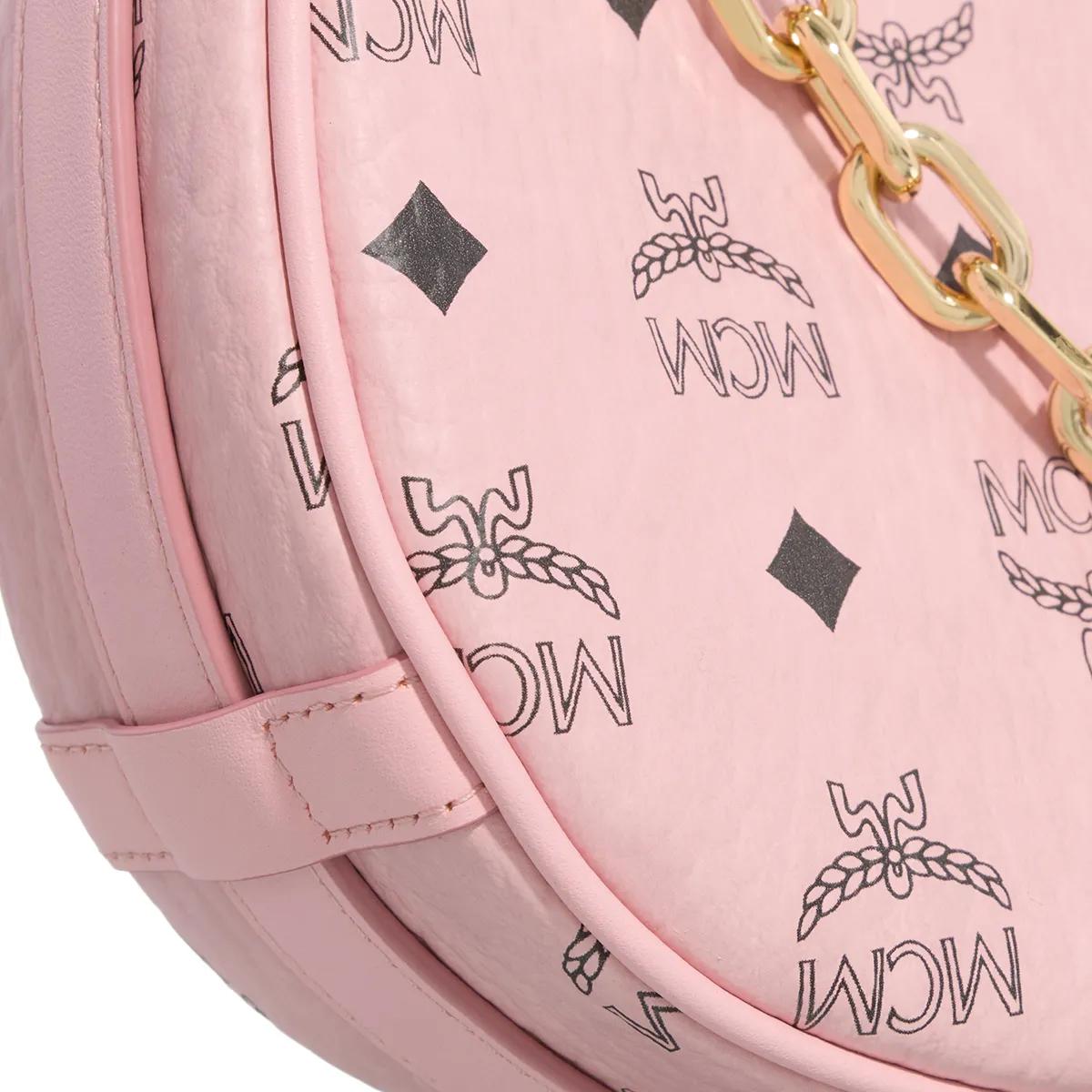MCM Hobo bags Aren Hobo Small in poeder roze