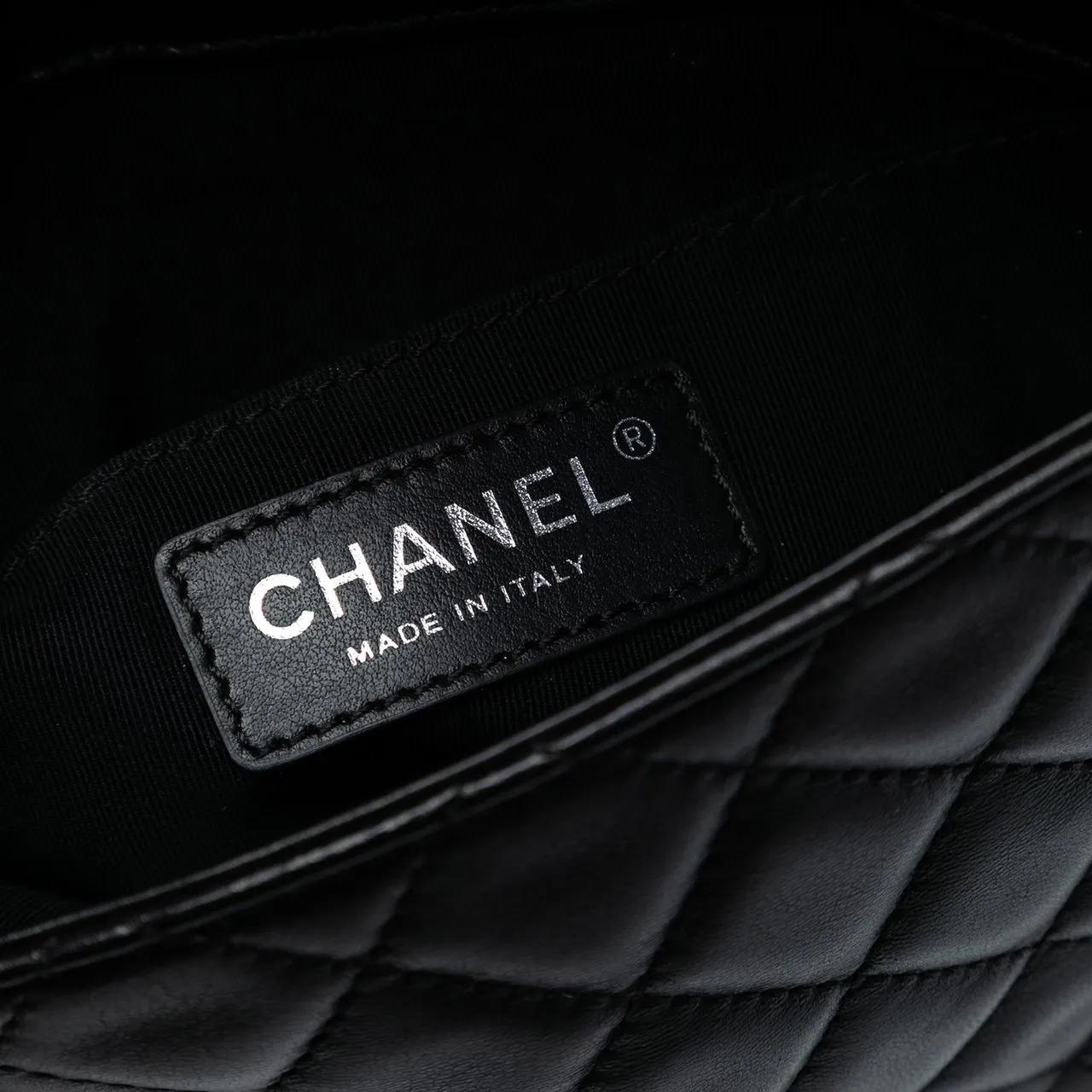 Thumbnail - Chanel Hobo Bags - Paris-Salzburg Lambskin Zip Multi Flap - Gr. unisize - in Schwarz - für Damen