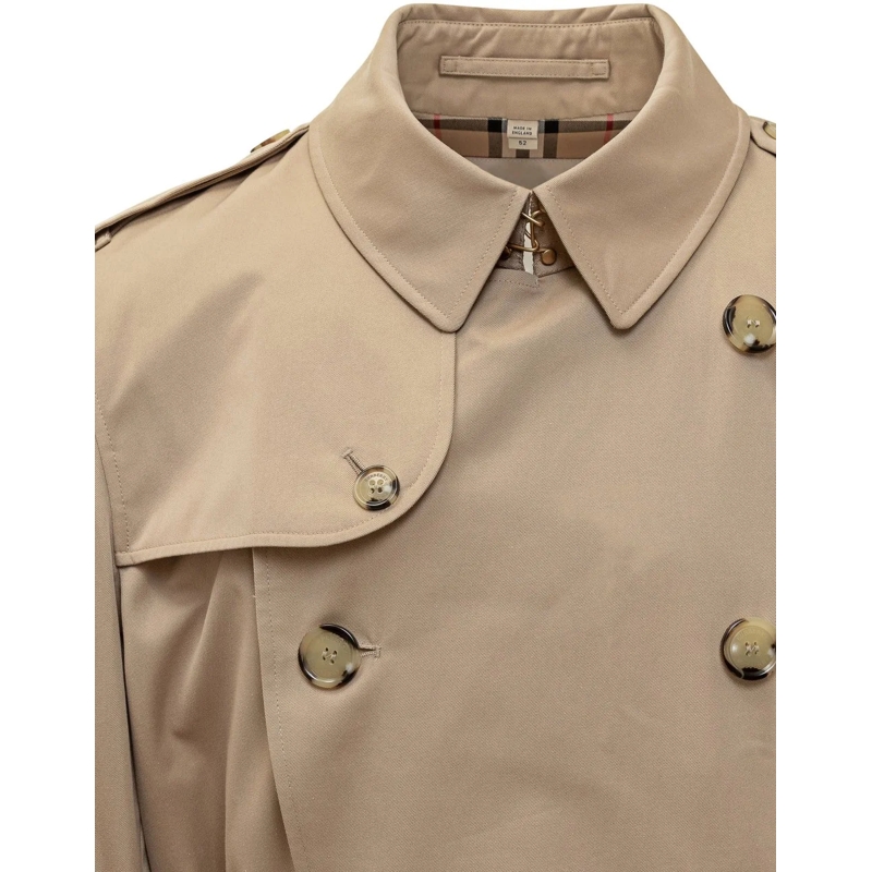 Burberry Manteaux de tanche Trench Kensingston beige(Image 4)
