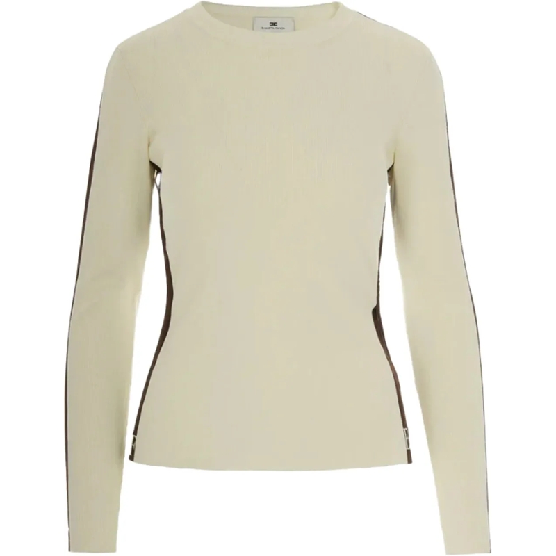Elisabetta Franchi  Sweaters Lattecaffe beige