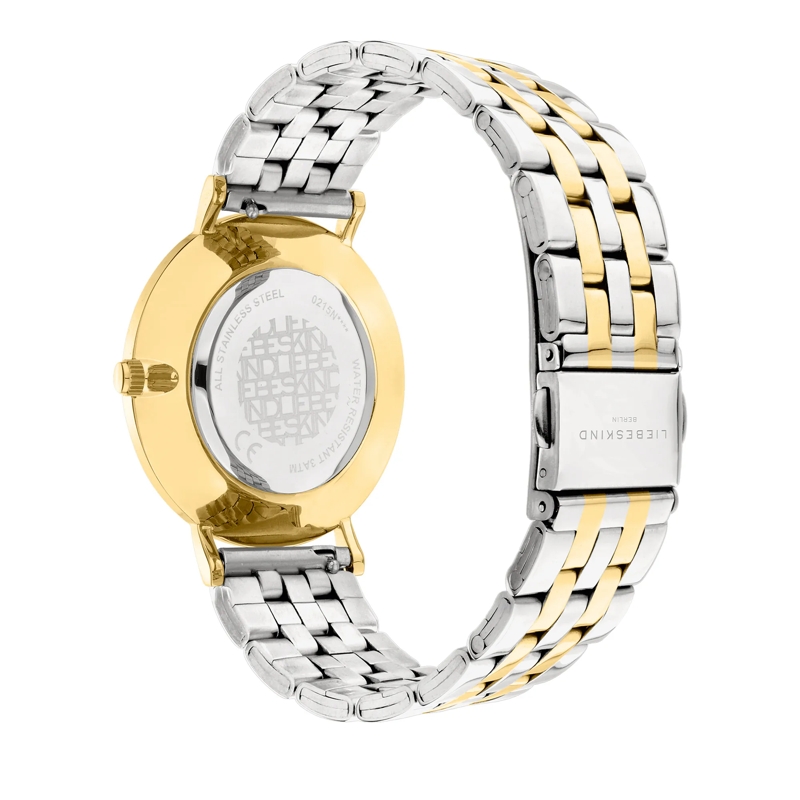 Liebeskind Berlin Quarzuhr Watch Bicolour Gold and Silver(Image 5)