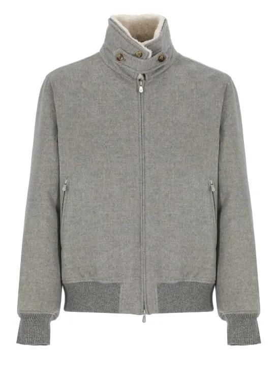 Brunello Cucinelli - Cashmere Jacket - Größe 50 - grau