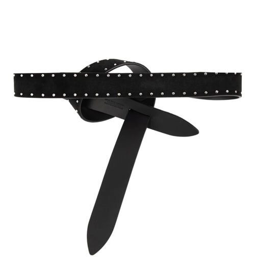 Isabel Marant Dünner Gürtel Lecce Crystal Embellished Belt schwarz (Image 2)