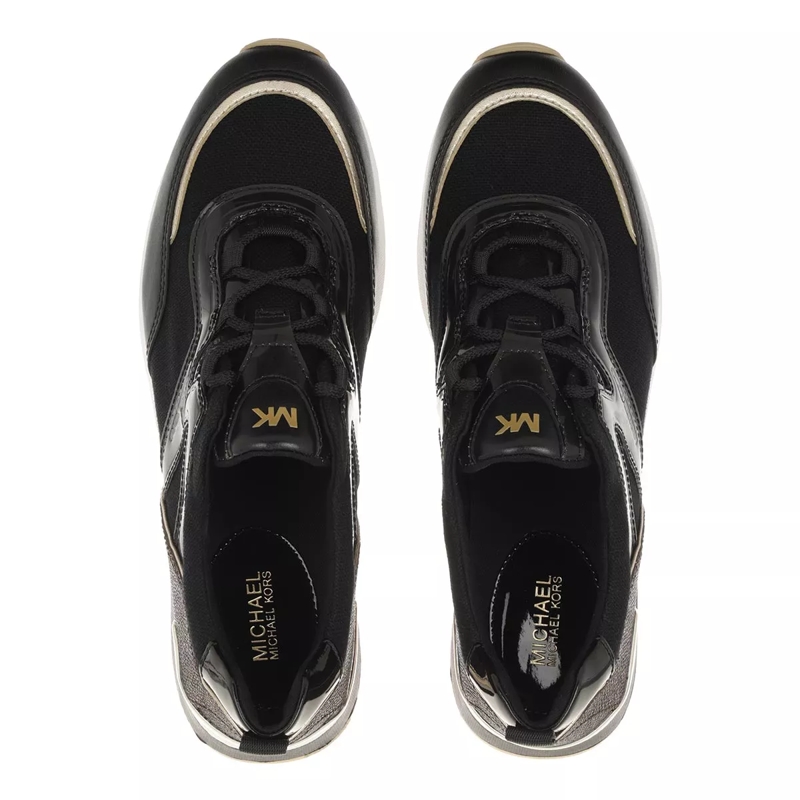 MICHAEL Michael Kors Low-Top-Sneaker Pippin Trainer Black/Brown(Image 4)