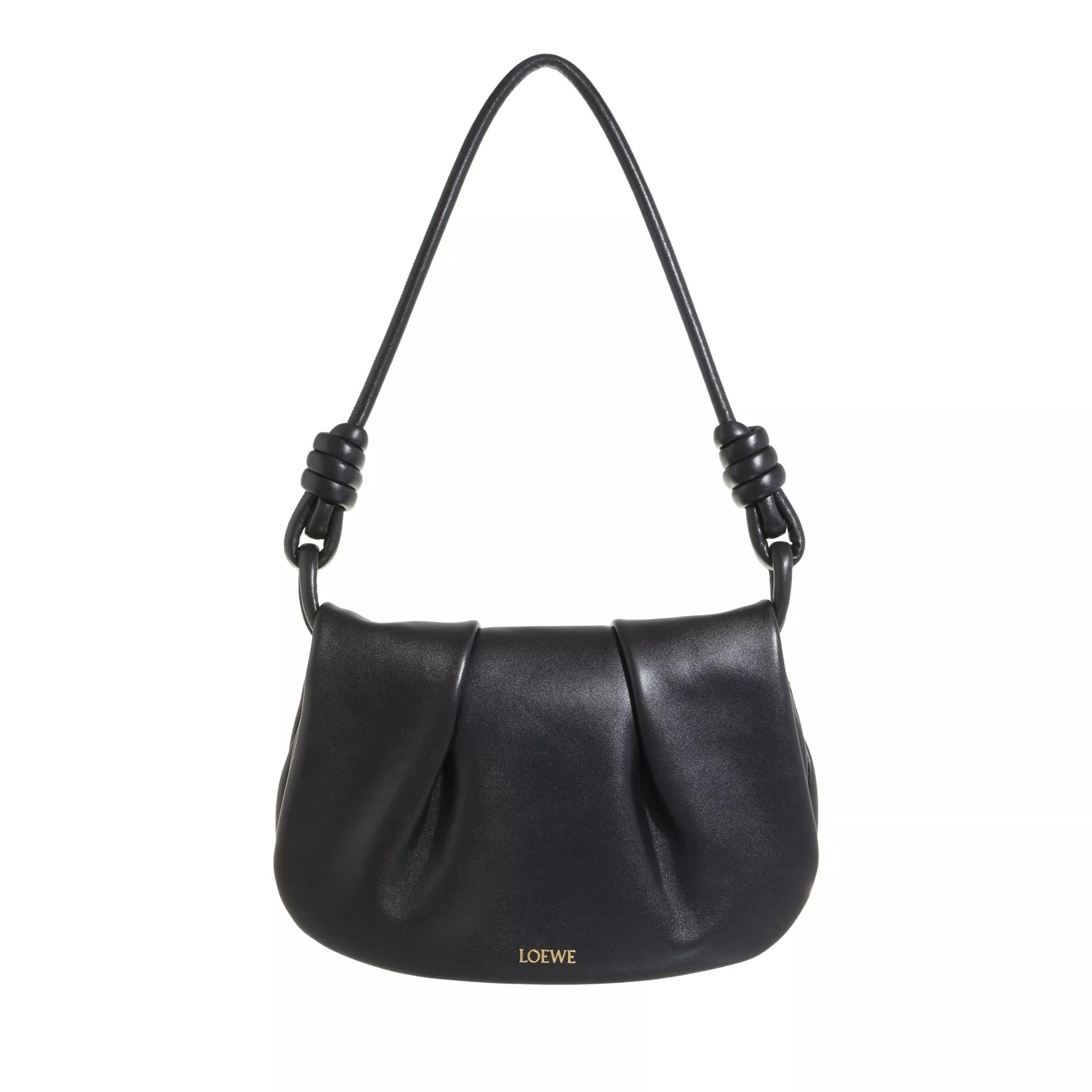 Loewe Paseo Shoulder Bag Black Crossbody Bag