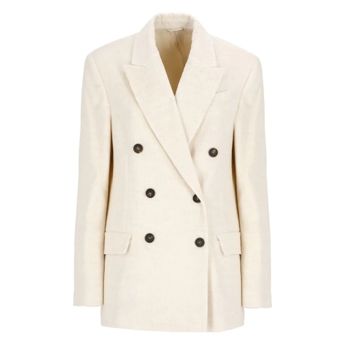 Brunello Cucinelli Blazer Viscose Blazer Neutrals