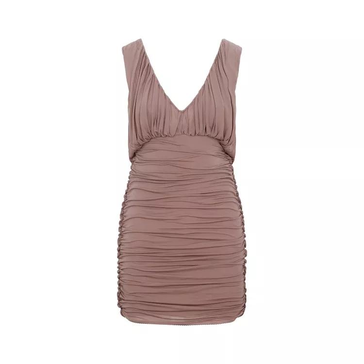 Saint Laurent - Pink Dress - Größe 36 - brown