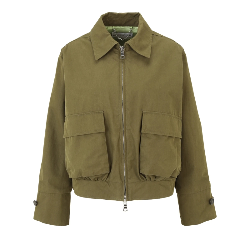 Blonde No8 Übergangsjacke Overjacket MONTANA dunkel-grün