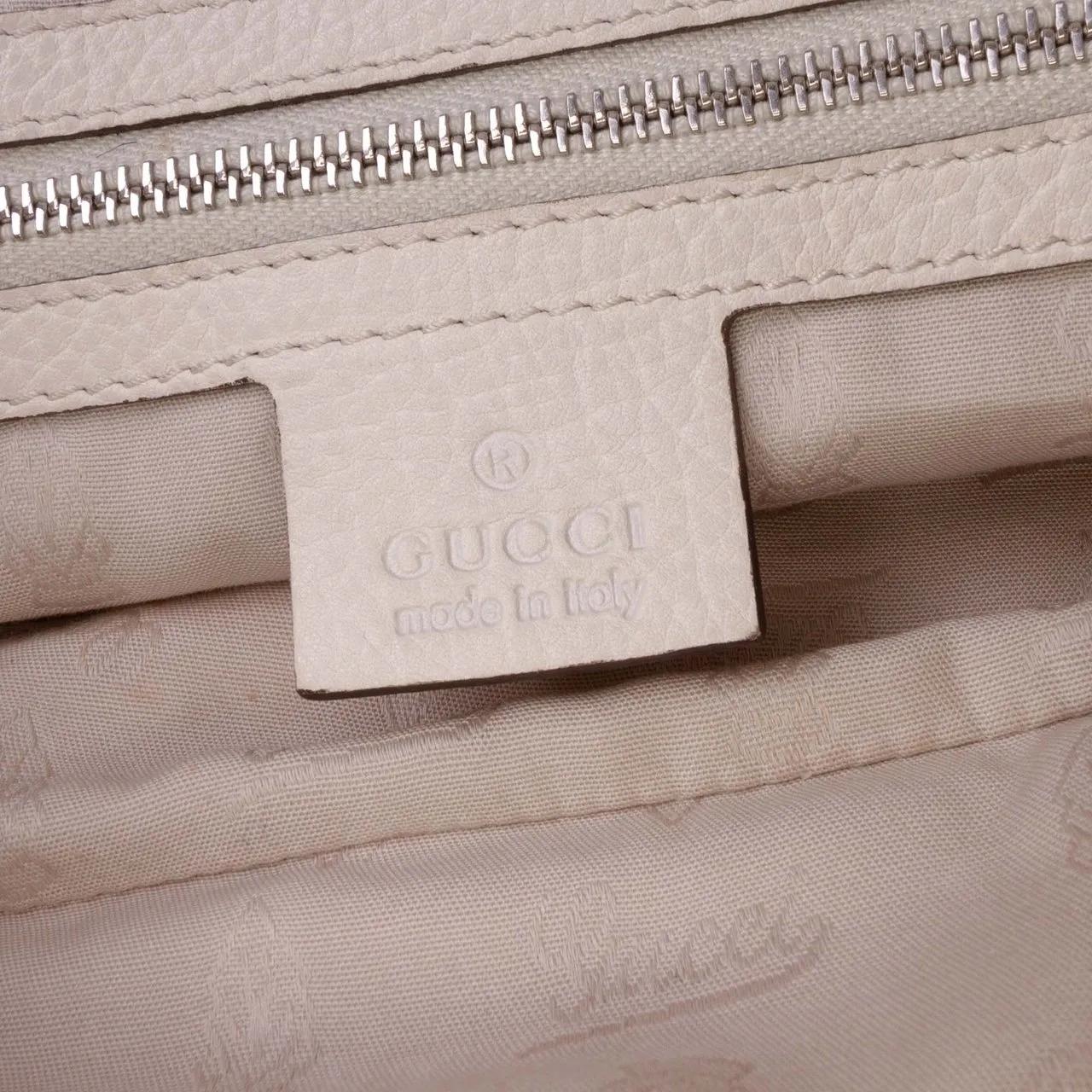 Thumbnail - Gucci Shopper - Medium GG Canvas Bamboo Libeccio Tote - Gr. unisize - in Braun - für Damen