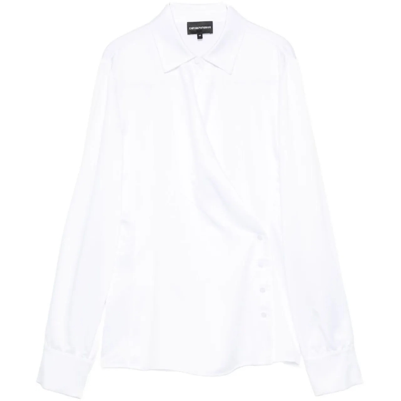 Emporio Armani Chemisier Shirts White weiß