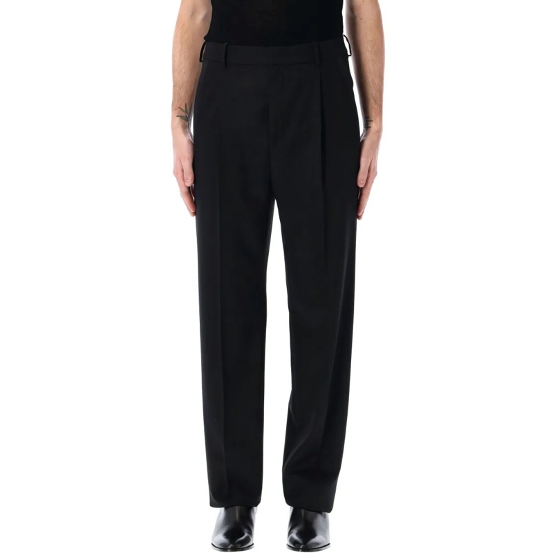 Saint Laurent Pantalon Tuxedo Pants Black