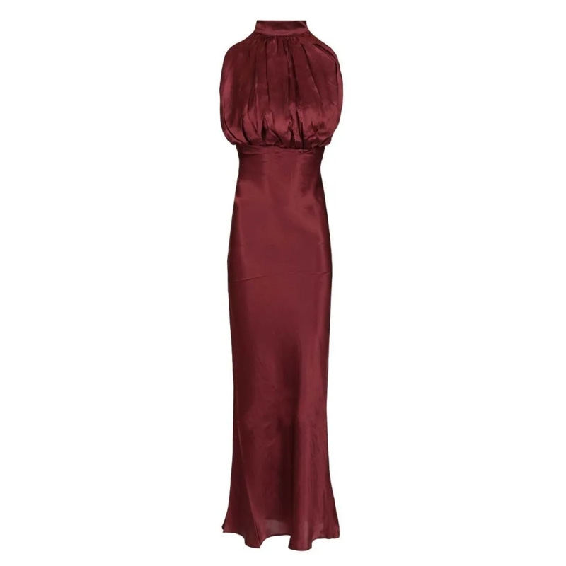 Rotate  sleeveless silk dress divers mehrfarbig