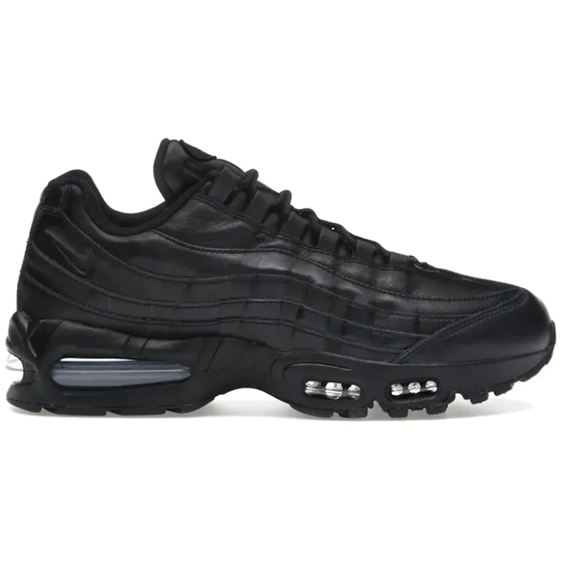 Nike Low-Top-Sneaker Nike Air Max 95 QS Big Bubble Black Leather schwarz