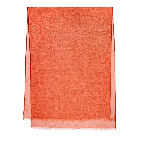Closed Scarf Summer Linen Dusty Coral Tunn sjal