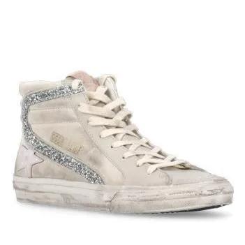 Golden Goose Low-Top Sneaker - Slide Classic Sneakers - Gr. 36 (EU) - in Creme - für Damen