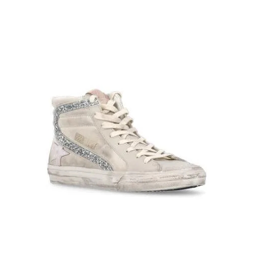 Golden Goose Slide Classic Sneakers Neutrals högsko sneaker