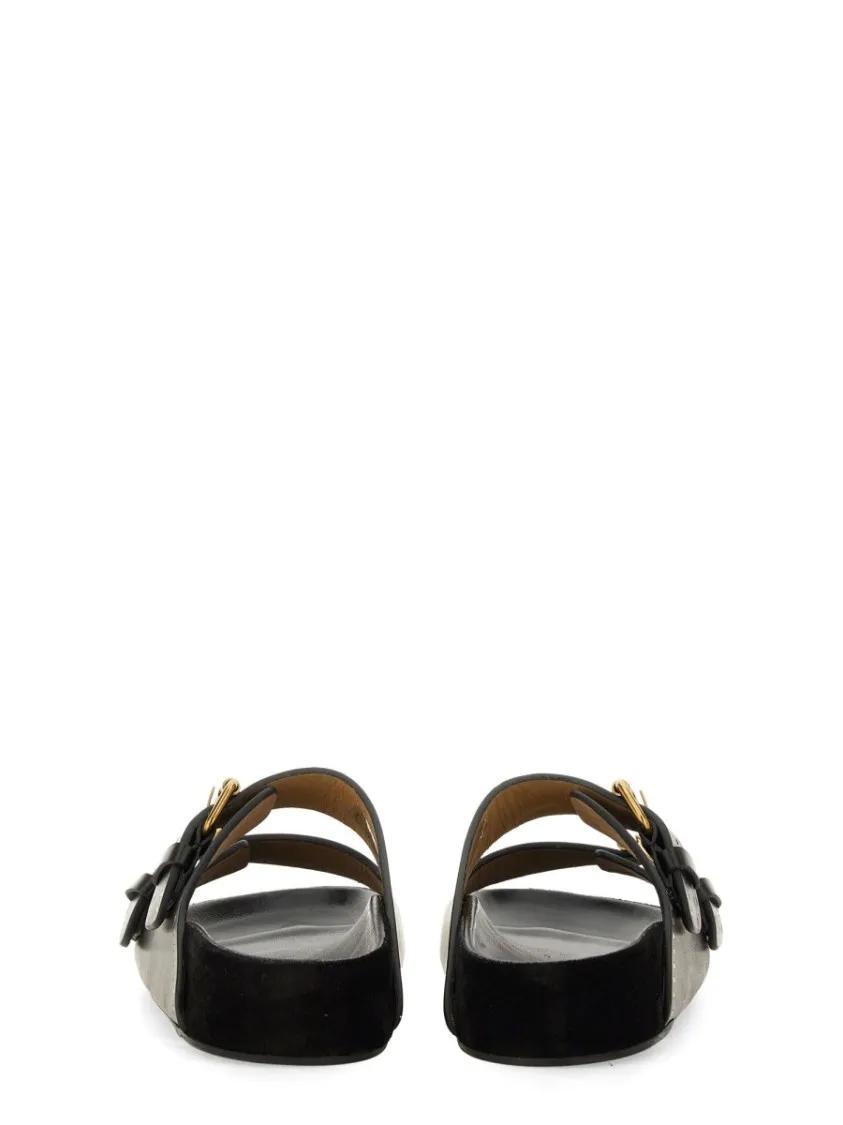 Thumbnail - Isabel Marant Sandalen - "Lennyo" Sandals - Gr. 37 (EU) - in Schwarz - für Damen