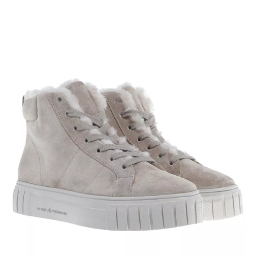 Kennel & Schmenger Sun Sneakers Leather Biscuit/Nat.Scr High-Top Sneaker