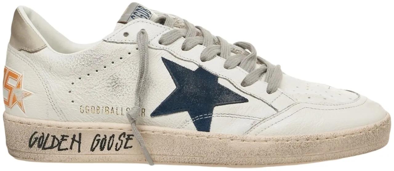 Golden Goose Low-Top Sneaker - Sneakers 'Ball Star' - Gr. 40 (EU) - in Weiß - für Herren