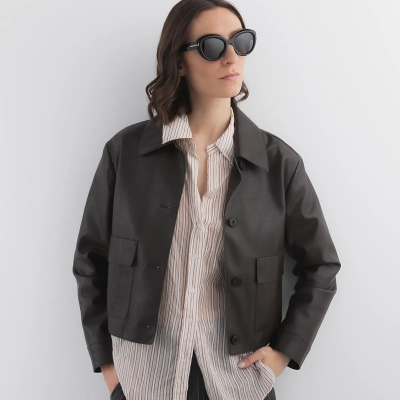 Tom Ford Zonnebril STACY-02 Shiny Black(Image 2)