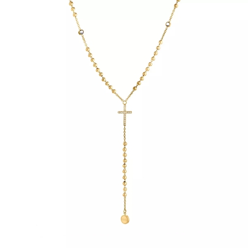 LIU JO Jewel Collection Necklace  Yellow Gold Mellanlångt halsband
