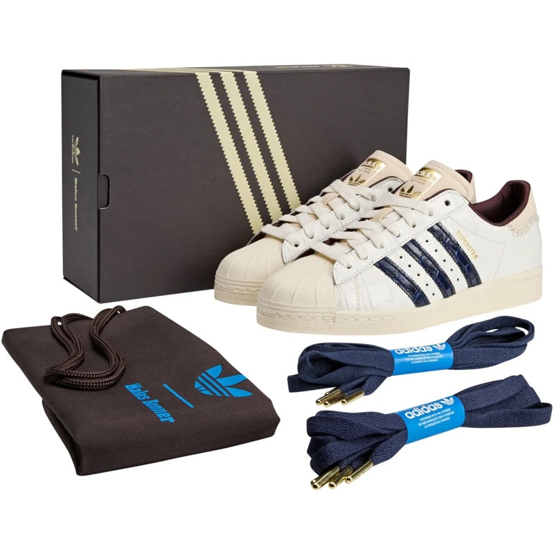 Adidas Low-Top-Sneaker Wales Bonner Superstar Beige beige