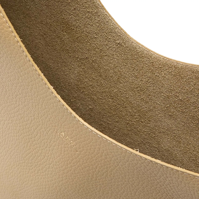 A.P.C. Hobo Bag Le Neige Bar Cashew(Image 4)