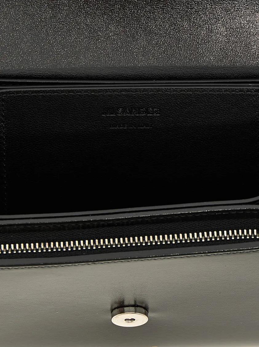 Jil Sander Hobo bags 'Tassel' Crossbody Bag in zwart
