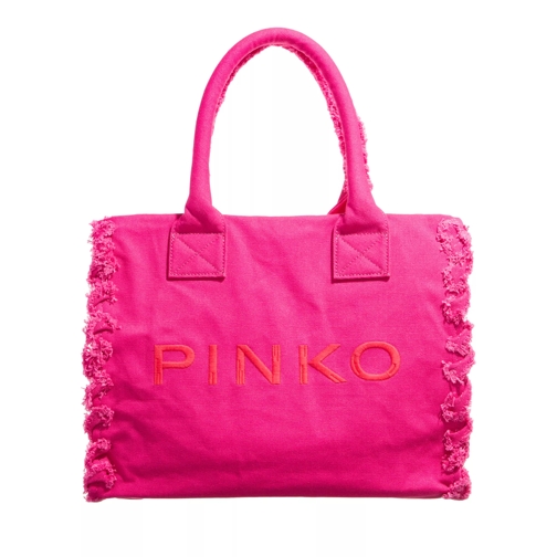 Pinko Beach Shopping Pink Pinko-Antique Gold Shoppingväska