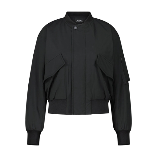 A.P.C. Blouson Blouson Haley im Bomberjacken-Stil Schwarz