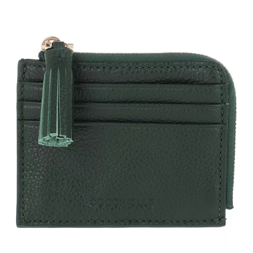 Coccinelle Tassel Wallet Leather  Mallard Green Kaartenhouder