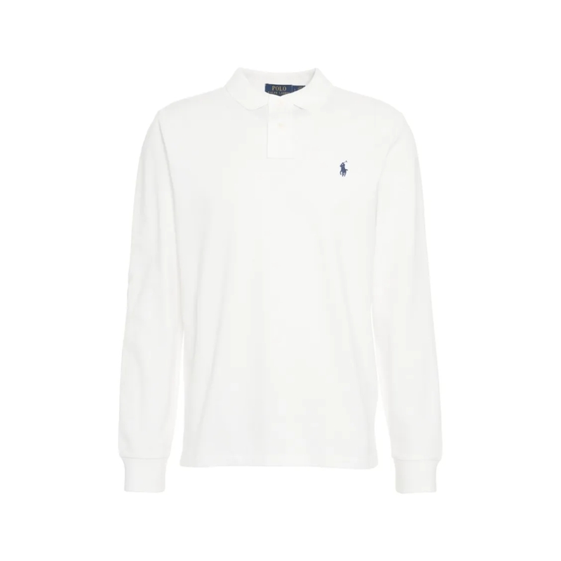 Polo Ralph Lauren Polohemd Long-Sleeved Polo Shirt White