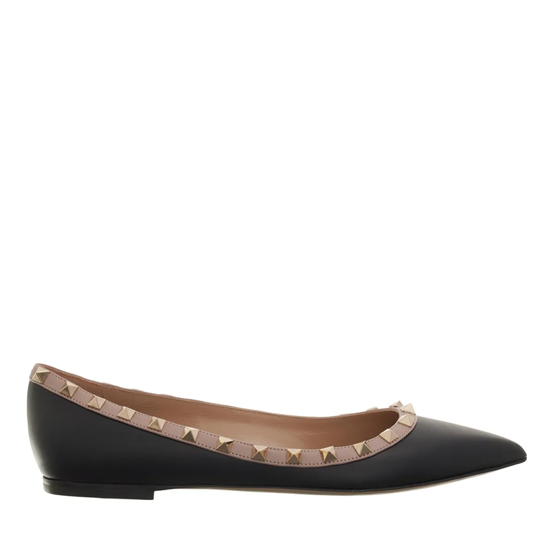 Valentino Garavani Ballerinas Rockstud Ballerina