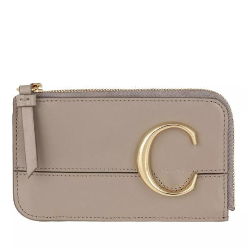 Chloé C Small Purse Motty Grey Card Case