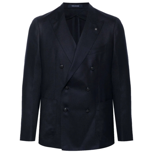 Tagliatore Blazer Navy Blue Montecarlo Jacket Blue