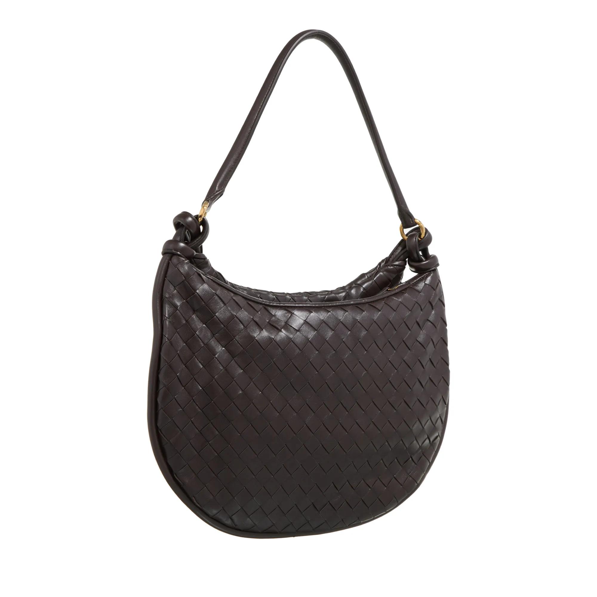 Bottega Veneta Hobo bags Woman Gemelli Shoulder Bag in bruin