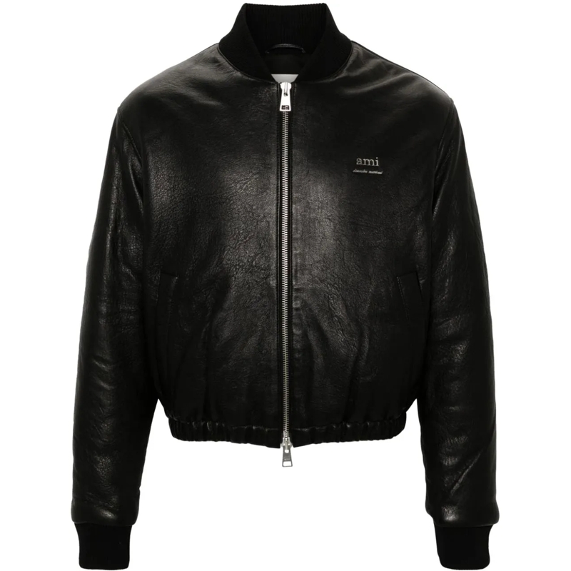 AMI Paris  Jackets Black schwarz
