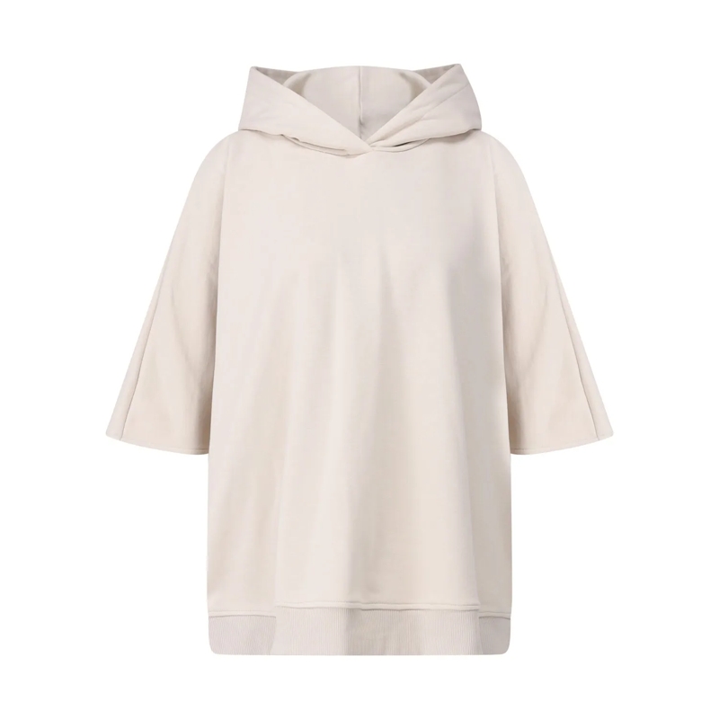 Dondup  Hoodie mit Fledermaus-Ärmeln Beige