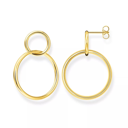 Thomas Sabo Earring Circles Gold Drop Earring
