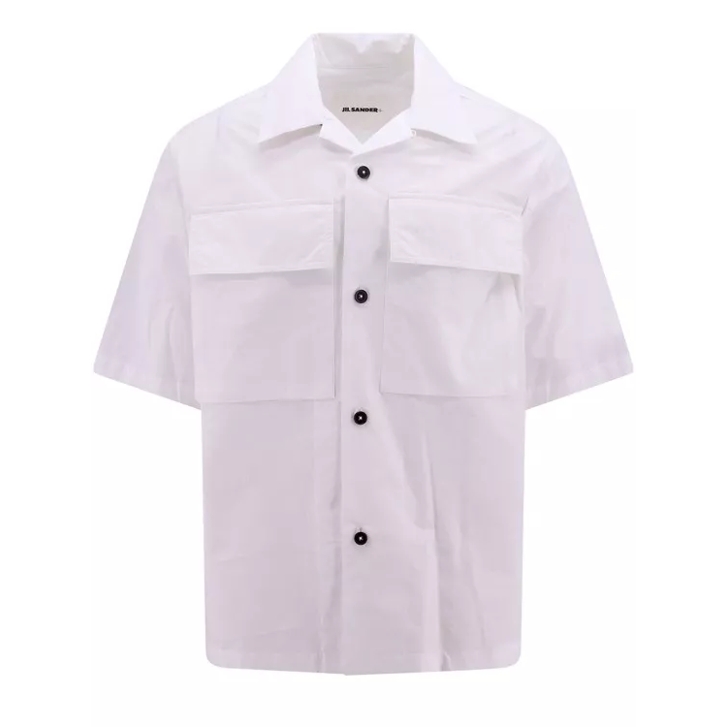 White deals cotton shirt