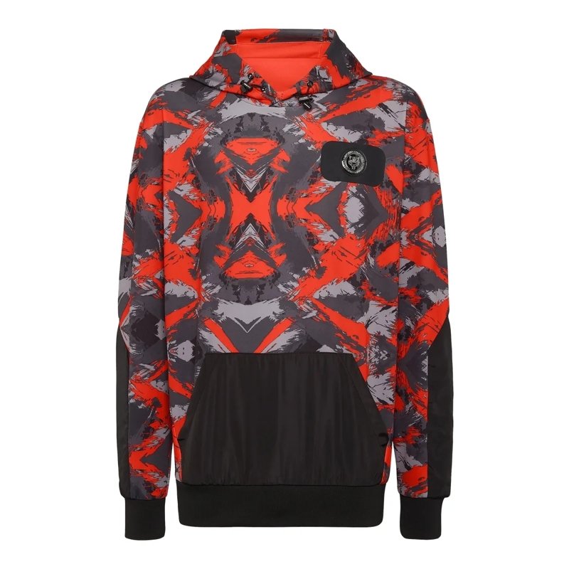 Plein Sport Top Hoodie Camouflage camouflage