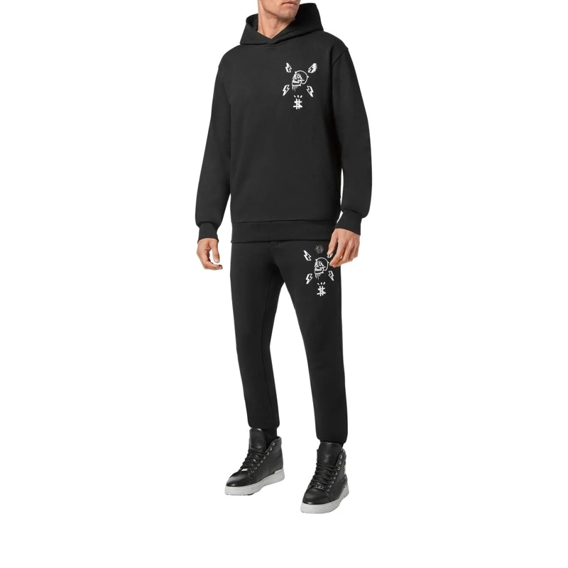 Philipp Plein Sweatshirt Hoodie Hexagon schwarz(Image 3)