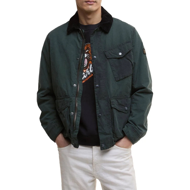 Barbour  Drifter Wax Jkt Green