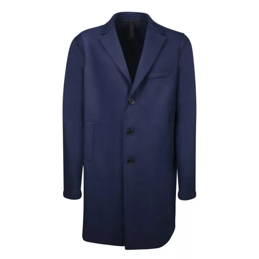 Harris Wharf Blue Single-Breasted Coat Blue 